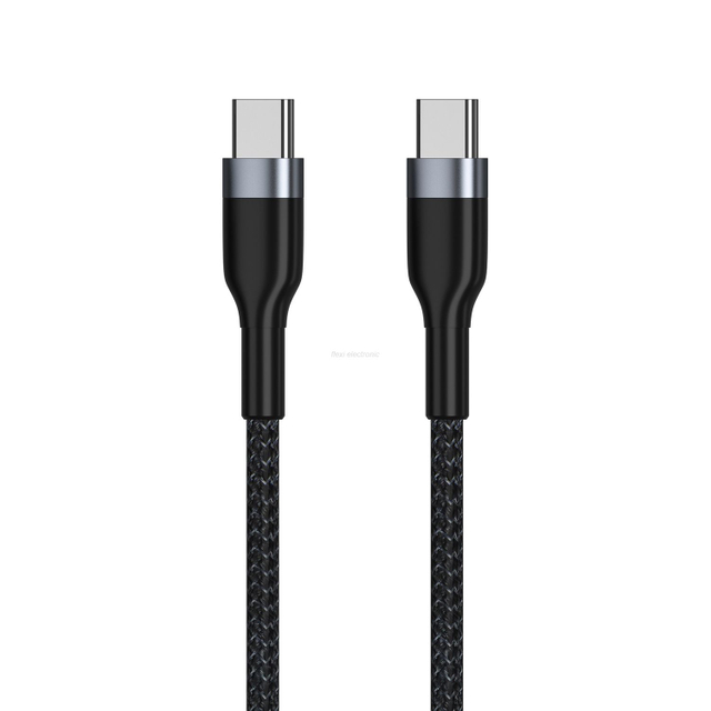 كابل شاحن USB C، كابل شحن فائق 60 وات من النوع C