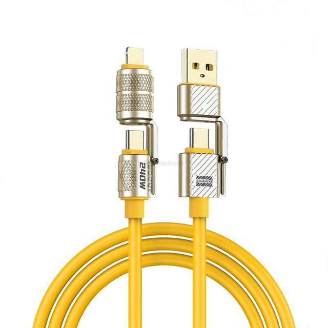 Multi 240W 4 in 1 Type C สาย USB ชาร์จเร็ว