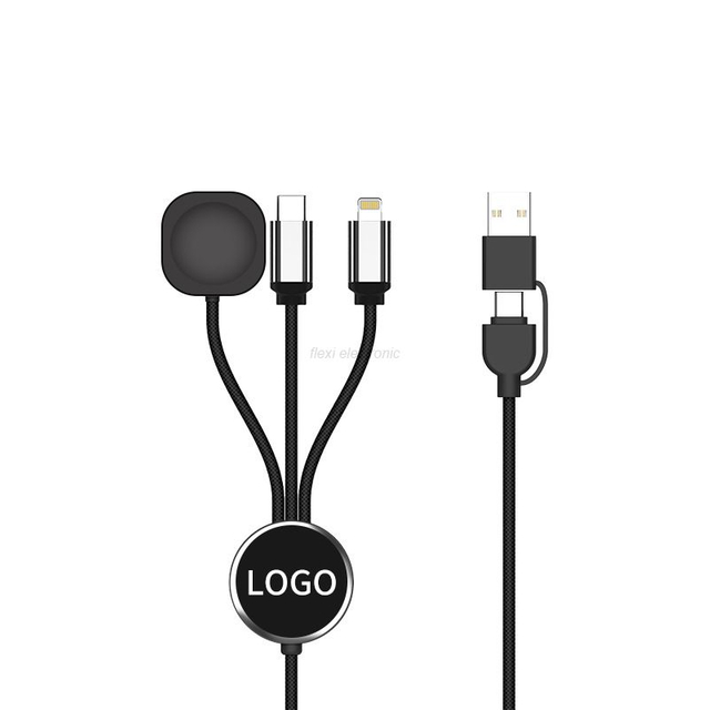 Nuevo Cable de carga r&aacute;pida 3 en 1 de 100W con carga inal&aacute;mbrica