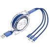Kabel Pengecas USB 3 Dalam 1 Universal Boleh Tarik