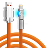 Cable de carga de alimentaci&oacute;n USB de silicona suave de 120 W