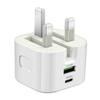 เครื่องชาร์จ USB 20W พร้อมพอร์ต Type C + พอร์ต QC3.0