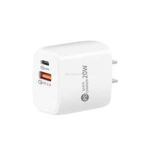 Chargeur USB US 20W avec port Type C + port QC3.0
