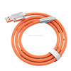 Cable de carga de alimentaci&oacute;n USB de silicona suave de 120 W