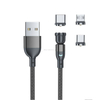 Otočn&yacute; 3 v 1 LED magnetick&yacute; USB kabel o 540 stupn&iacute;ch