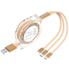 Kabel Pengecas USB 3 Dalam 1 Universal Boleh Tarik