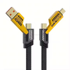 نايلون مضفر سبائك الزنك PD 4 في 1 كابل USB