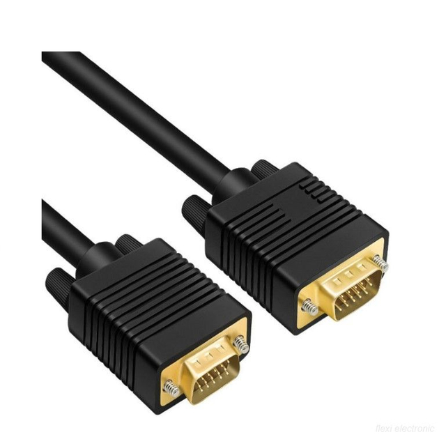 كابل VGA ذكر إلى VGA ذكر للشاشة