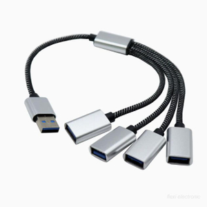 Hab Kabel Pemisah Usb 4 Dalam 1