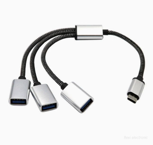 هاب کابل اسپلیتر USB Type-C 4 در 1