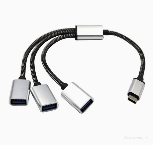 4 i 1 USB Type-C splitterkabelnav