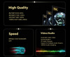 สายเคเบิล 8k DP ตัวผู้เป็น HDMI ตัวผู้