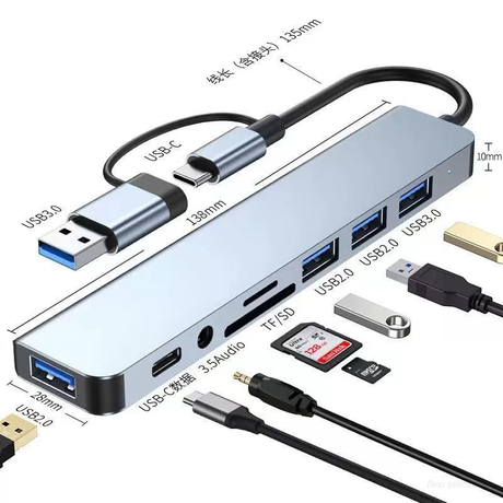 8 i 1 USB HUB
