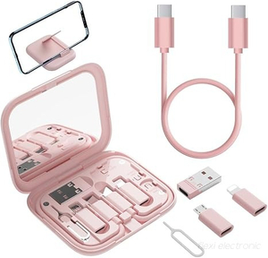 USB-C Adapter Kit til IPhone 16/17 Pro, Google Pixel og Samsung Galaxy 