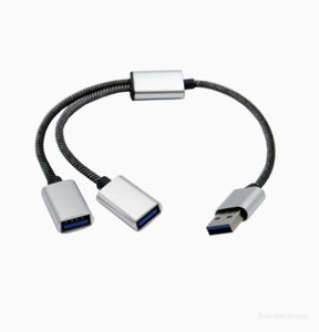 محور كابل مقسم 2 في 1 USB 3.0