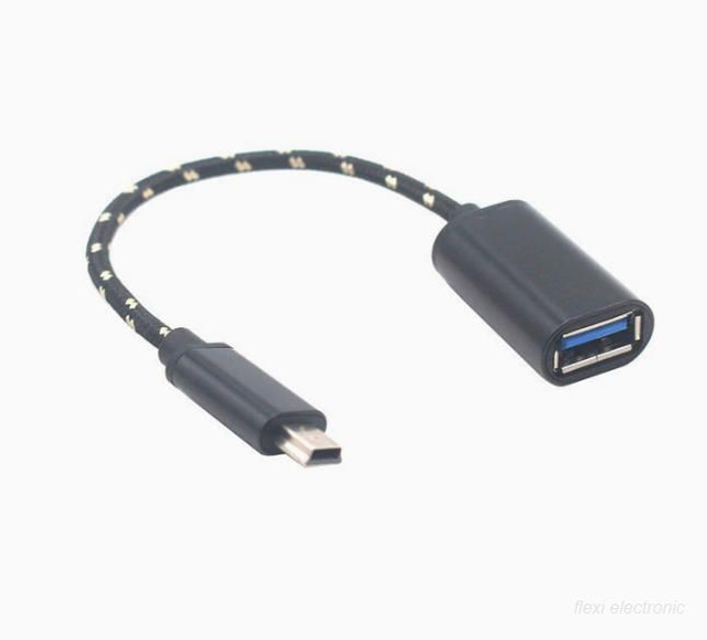 K&aacute;bel Mini USB na USB 3.0 OTG