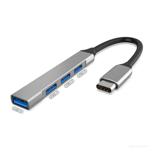 Hub USB 4 em 1 esta&ccedil;&atilde;o de acoplamento USB C