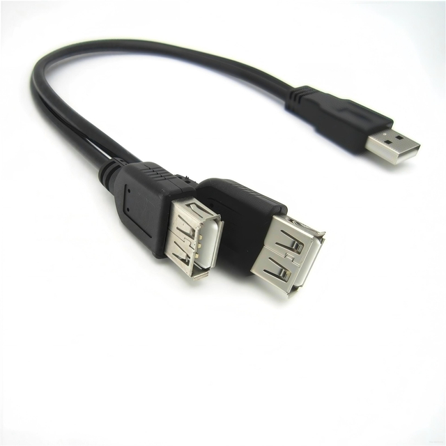 USB 2.0 AM-k&aacute;bel predlžovac&iacute; k&aacute;bel 2v1